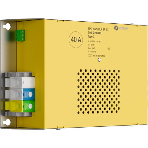 ZOTUP SRL ZOT219330 ILF 2P 40 SPD T3 FILTRO 40 A TN