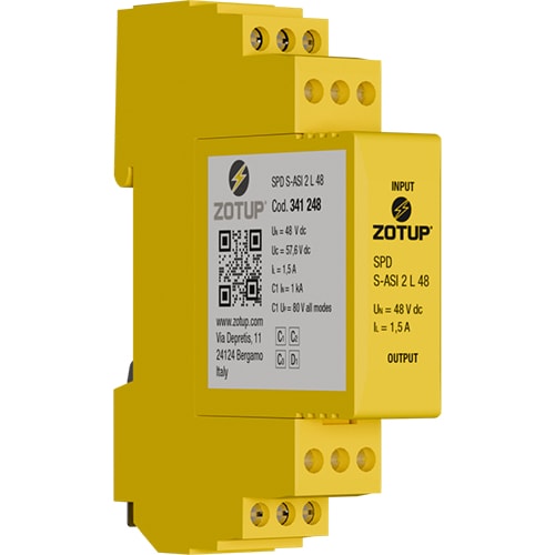 ZOTUP SRL ZOT341248 S-ASI 2 L 48 SPD PER 5 MHZ 1,5 A 48 V