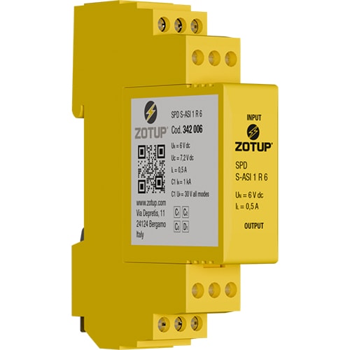 ZOTUP SRL ZOT342006 S-ASI 1 R 6 SPD PER 1 MHZ 0,5 A 6 V