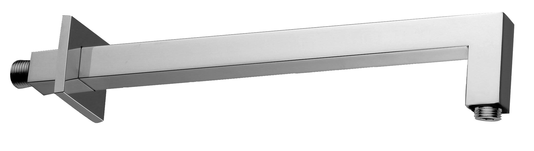 RUBINETTERIA PAFFONI PFFZSOF063CR BRACCIO DOCCIA MM.400 QUADRO CON ROSONE