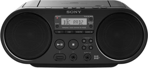 Sony - SONZSPS55B.CED CD-Player 2x2W Displ. DAB+ UKW USB AuxIn