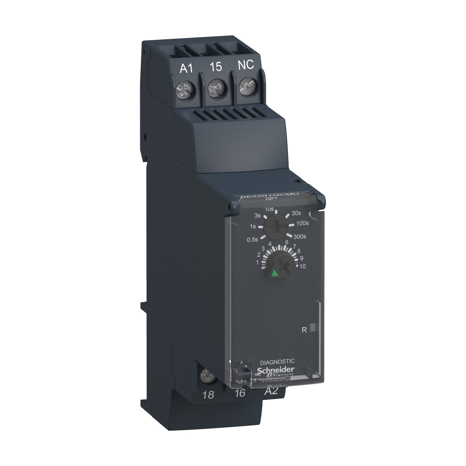 SCHNEIDER ELECTRIC SNRRE22R1QCMU TEMPORIZZATORE ELETTRONICO 24-240V