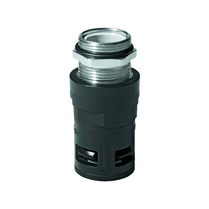 COSMEC - CSM5018M-0712NE RAC.PRESS.MET.EMC M12 AD10 NERO IP68