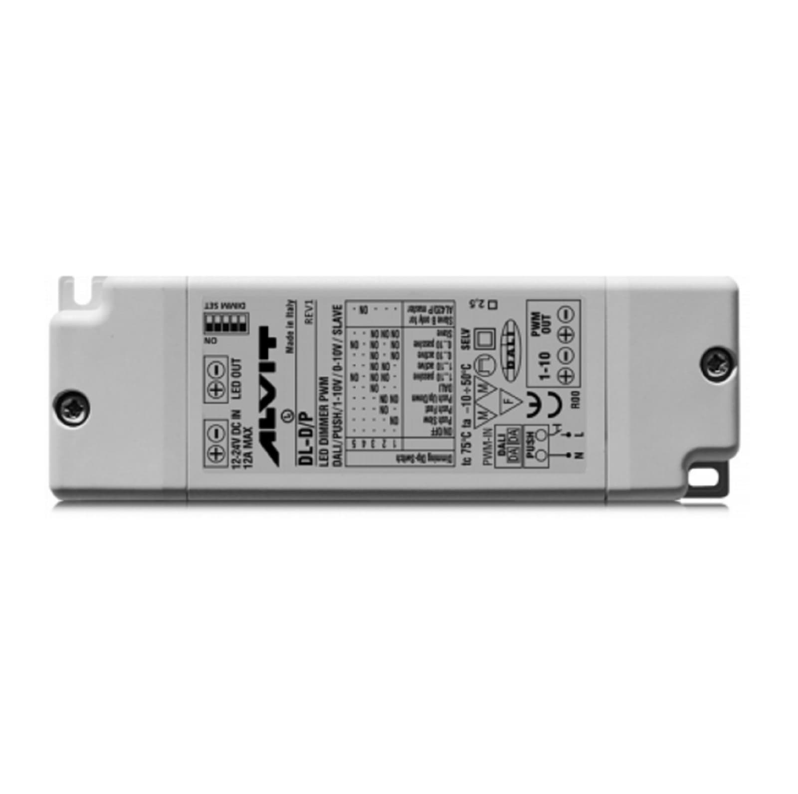 LINEA LIGHT (ILED) - ILD83042 DIMMER 24V 12A DALI-PUSH-1-10V