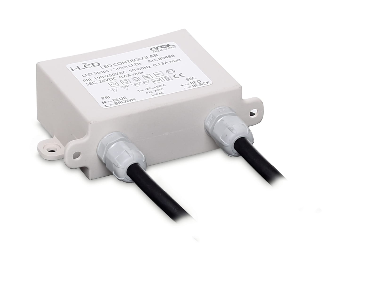 LINEA LIGHT (ILED) ILD89488 ALIM FINITO 12W/24V 3M STRIP IP67