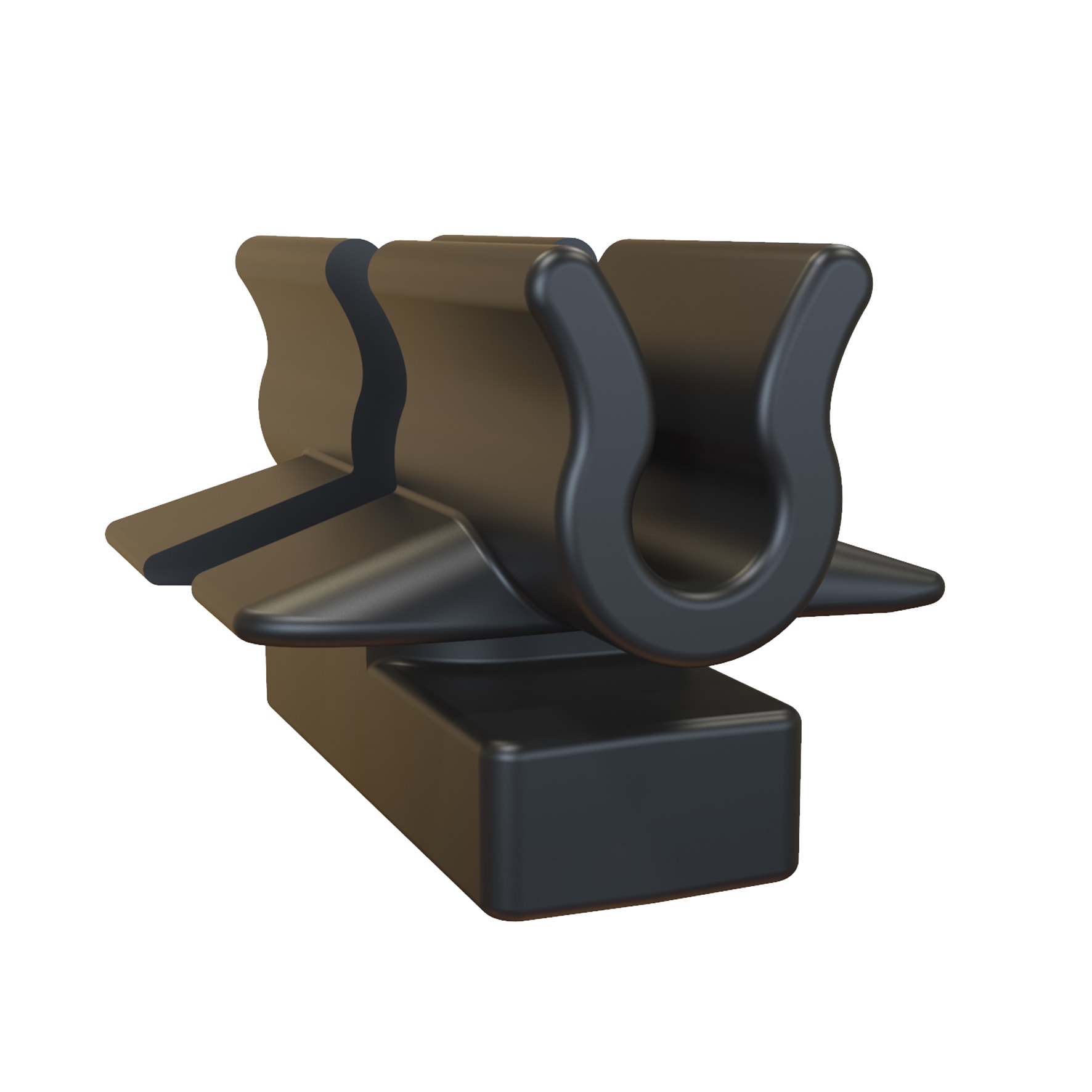 GRIPPLE SRL GRRCBC-5MM-BLK-100P CLIP CANALINA 5MM X SP2MM NERO-CF 100 PZ