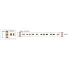 LEF LIGHTING SRL LEFA41S2412ARW0 STRIP LED 24V 19.2W RGBW IP65 1020LM