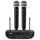 MELCHIONI SPA MEM550923770 M8O SET MICROFONICO WIRELESS A 2 CANALI