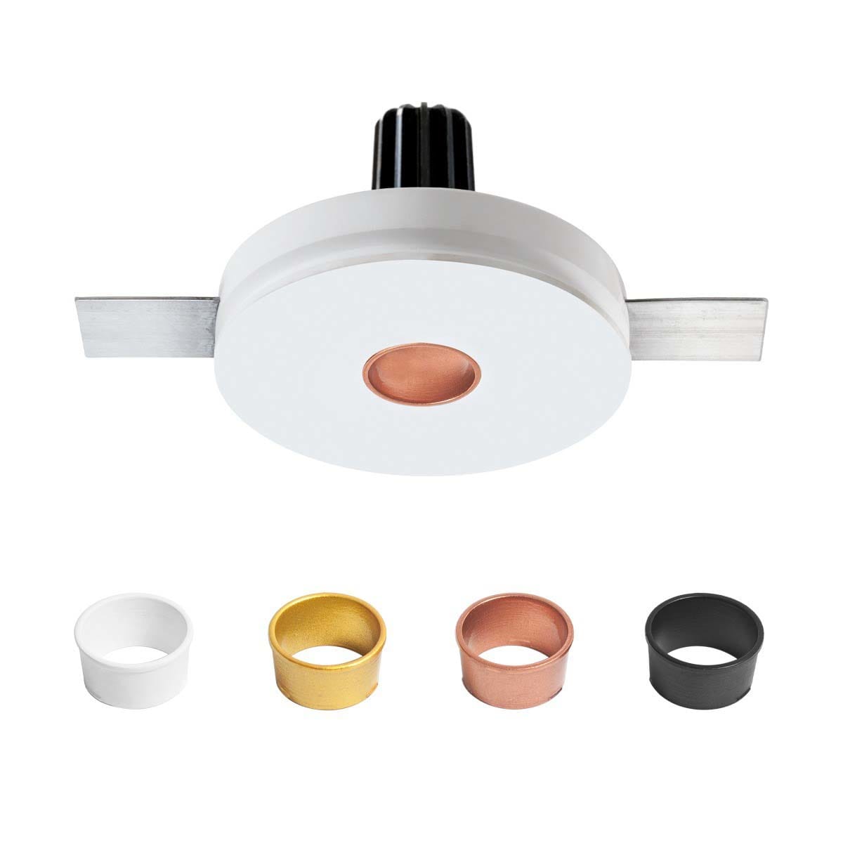 LINEA LIGHT (ILED) ILDCA030AWHMMW GYP.COLOR T 1X12W 42 2700K ON/OFF