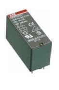 ABB SPA ABBER 521 5 CR-P024DC2 ALIMENTAZ.24VDC 2 C/O 250V/8A