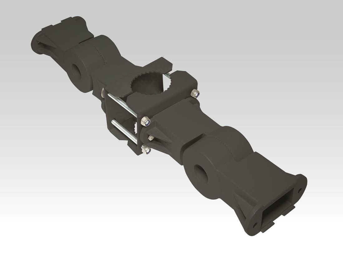 TEC-MAR SRL - TCMACC066 ATT 1/2 PALO DOPPIO X ARM STRAD ANTRAC 6