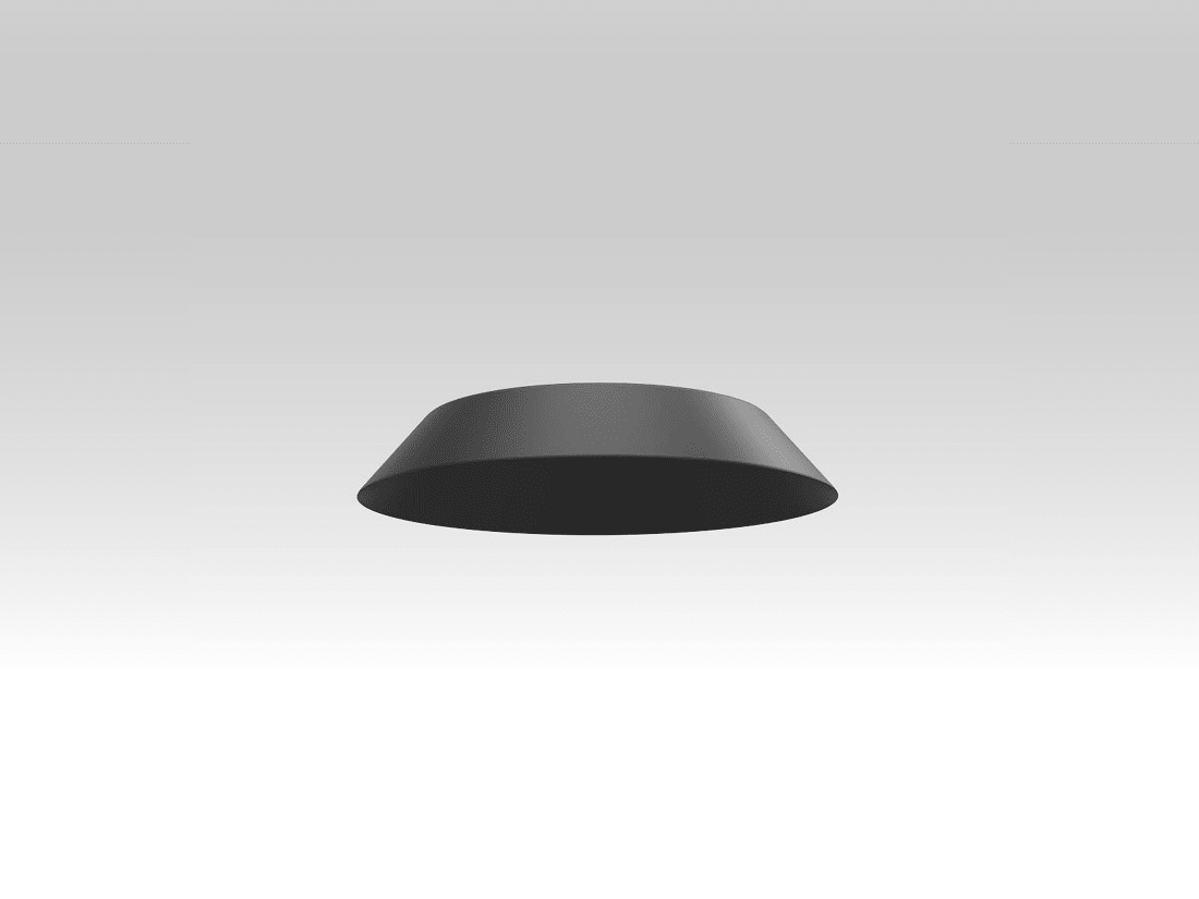 TEC-MAR SRL TCMACC250 SCHERMO DIFFUSORE COLORE ANTRACITE