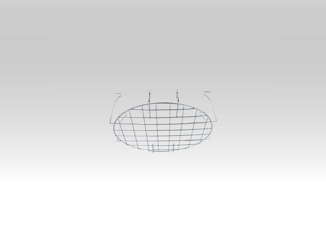 TEC-MAR SRL TCMACC258 GRIGLIA DI PROTEZ 360 MM IN ACC CROM