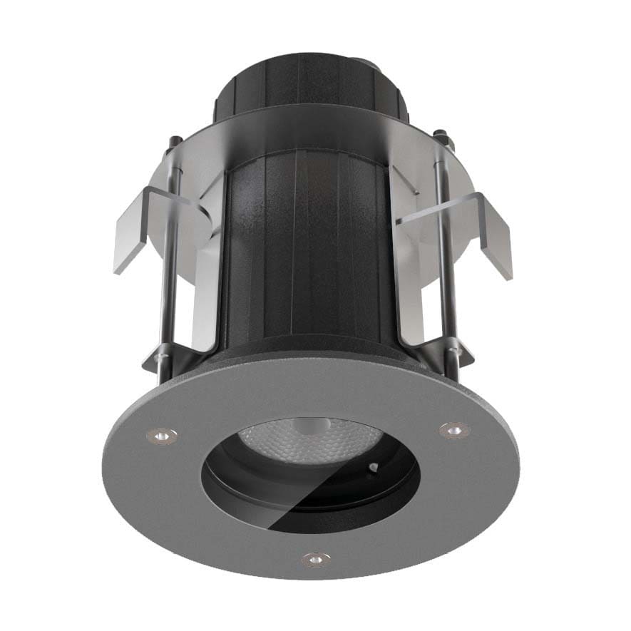 LINEA LIGHT (ILED) ILD81838N60 GUARDIAN 7 8W+ALIM. GRIGIO GOFFR.