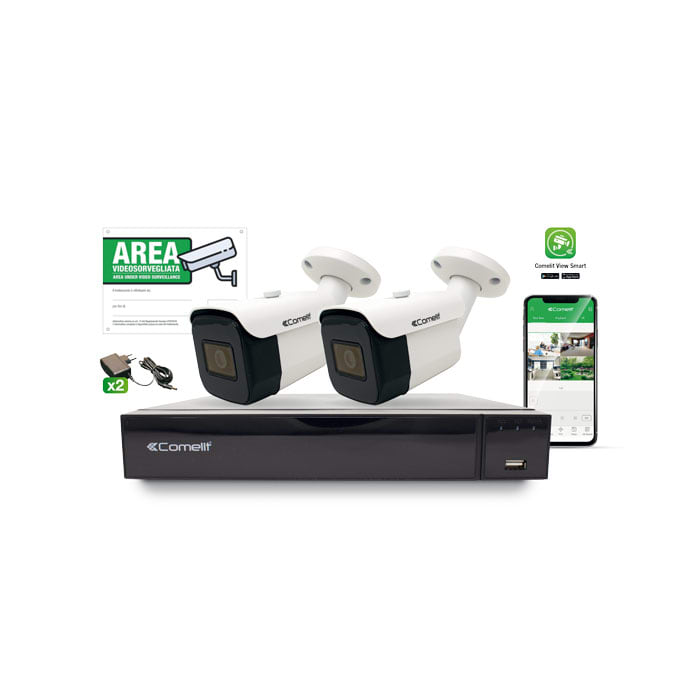 COMELIT GROUP SPA COEAHKIT004S05A KIT AHD SERIE SMART 5MP, 4CH