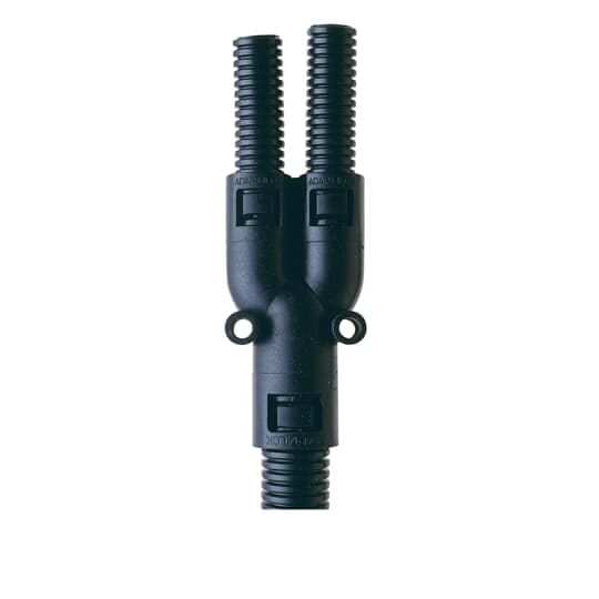 ABB SPA ABBAL131010/Y/BL RACCORDO A Y NC13-NC10-NC10 PA66 BK