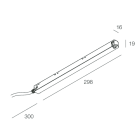 NOVALUX SPA - NOX101340.02 ALIMENTATORE ELETTRONICO STABILIZZATO 48V 220-240V 50/60 Hz CAVO 30CM