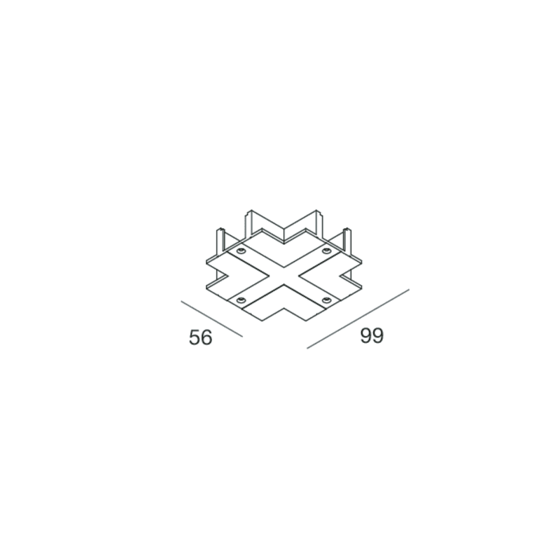 NOVALUX SPA NOX106733.01 ALL-TRACK: COVER CONNETTORE X BIA