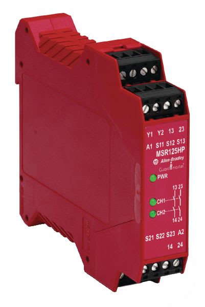 ROCKWELL AUTOMATION - RCK440R-D23170 MSR125 TWO-HAND CONTROL SAFETY RELAY