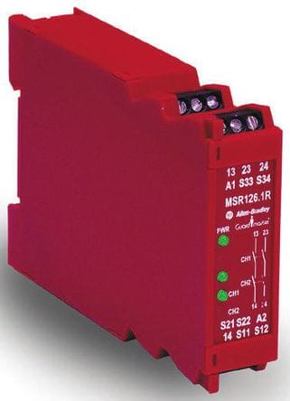 ROCKWELL AUTOMATION RCK440R-N23119 GUARDMASTER MSR126.1R SAFETY RELAY