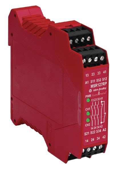 ROCKWELL AUTOMATION - RCK440R-N23130 GUARDMASTER MSR127TP SAFETY RELAY