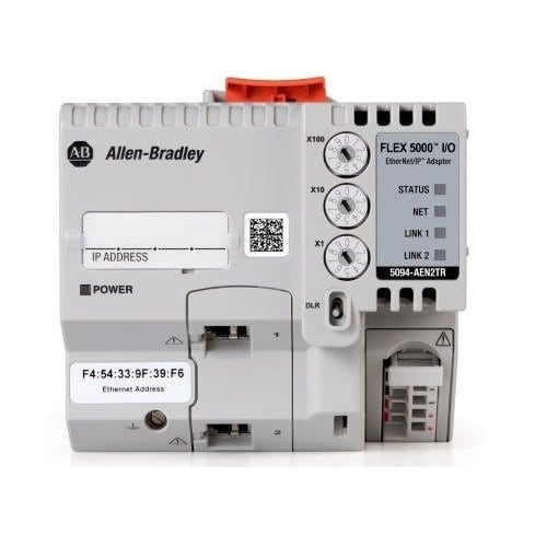 ROCKWELL AUTOMATION RCK5094-AEN2SFPRXT 5094XT ETHERNET ADAPTER 16 MODULES SFP