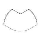 ARNOCANALI SPA - ARNEDKA50.3 ANGOLO ESTERNO X EDK4050 BIANCO