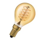 LEDVANCE - LDVLED761438 Vintage 1906 LED CLASSIC A,B,P SLIM FILAMENT DIMMABLE 3.4W 822 Gold E14