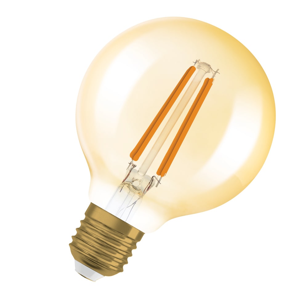 LEDVANCE LDVLED137860 Vintage 1906 LED CLASSIC Globe Dimmable