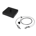 LEDVANCE - LDVPLSUSPKITU16B PANEL LOUVER SUSP KIT BK LEDV