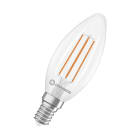 LEDVANCE - LDVSCB60827CE1EA2 LED CLASSIC B ENERGY EFFICIENCY A S 3.8W 827 Clear E14