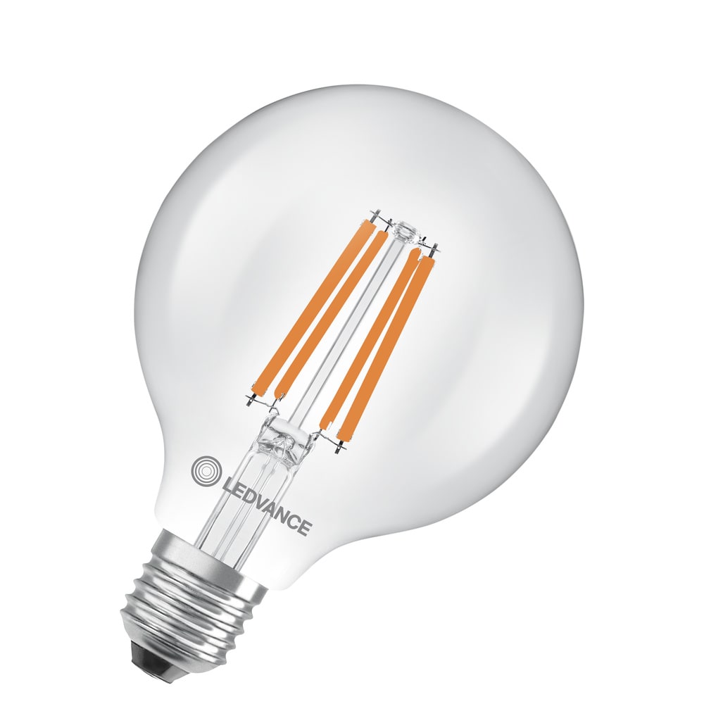 LEDVANCE LDVSCG9560827CEA2 LEDG9560EELA 3.8W 827 FILCL E27 SLEDV