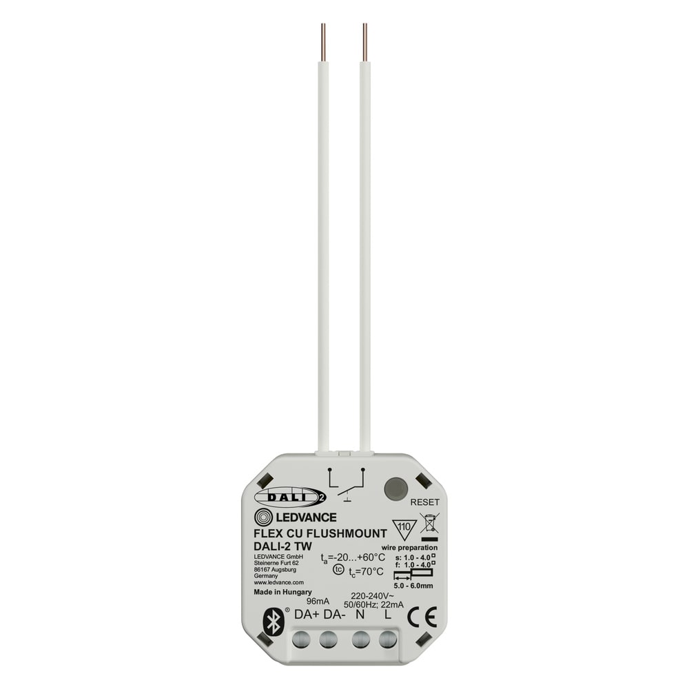 LEDVANCE LDVFLXCUFLMODA2TW FLEX CU FLUSH MOUNT DALI-2 TW LEDV