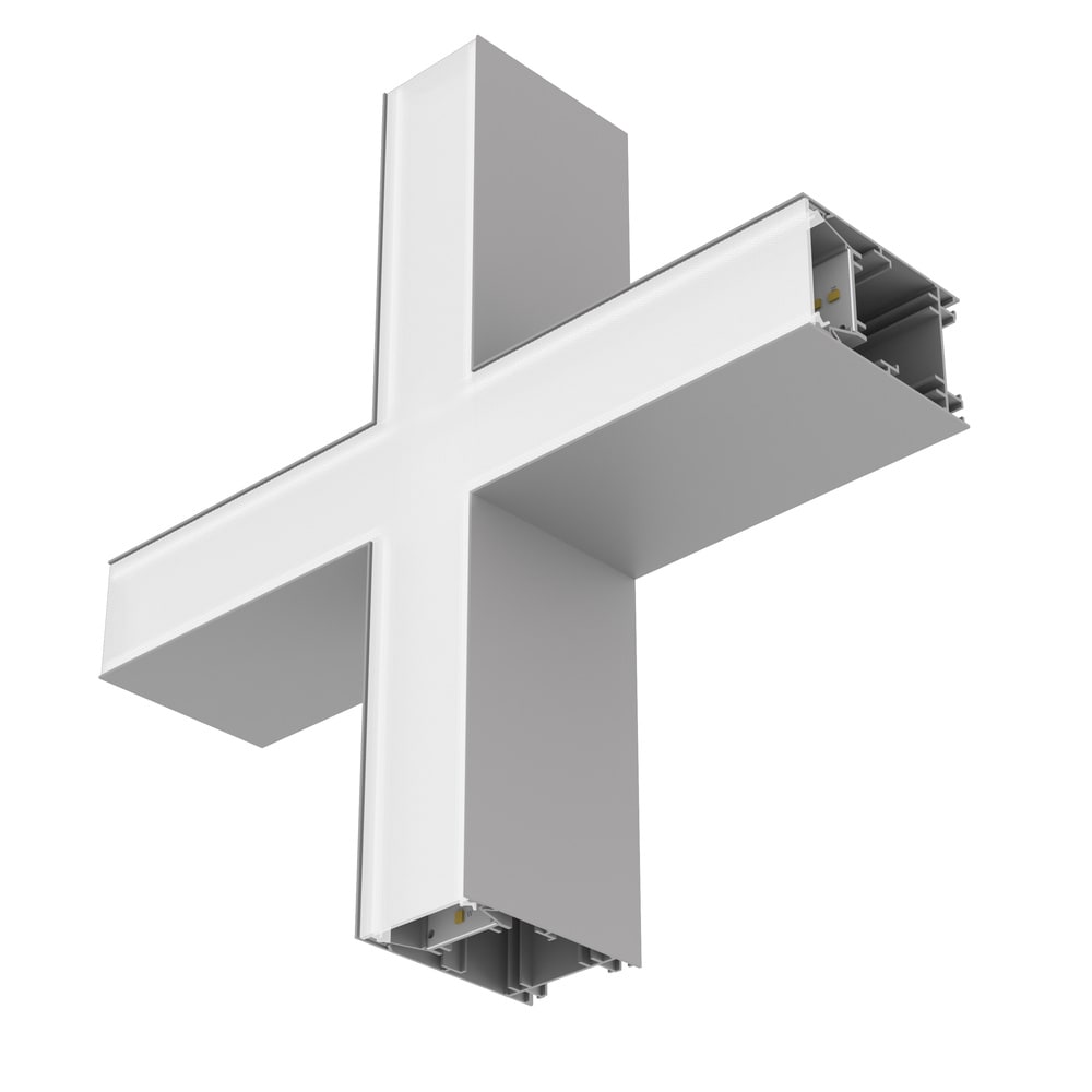 LEDVANCE LDVOFLINSFXCONPRG OFFICE LINEAR SF V X-CON PRISM GY LEDV