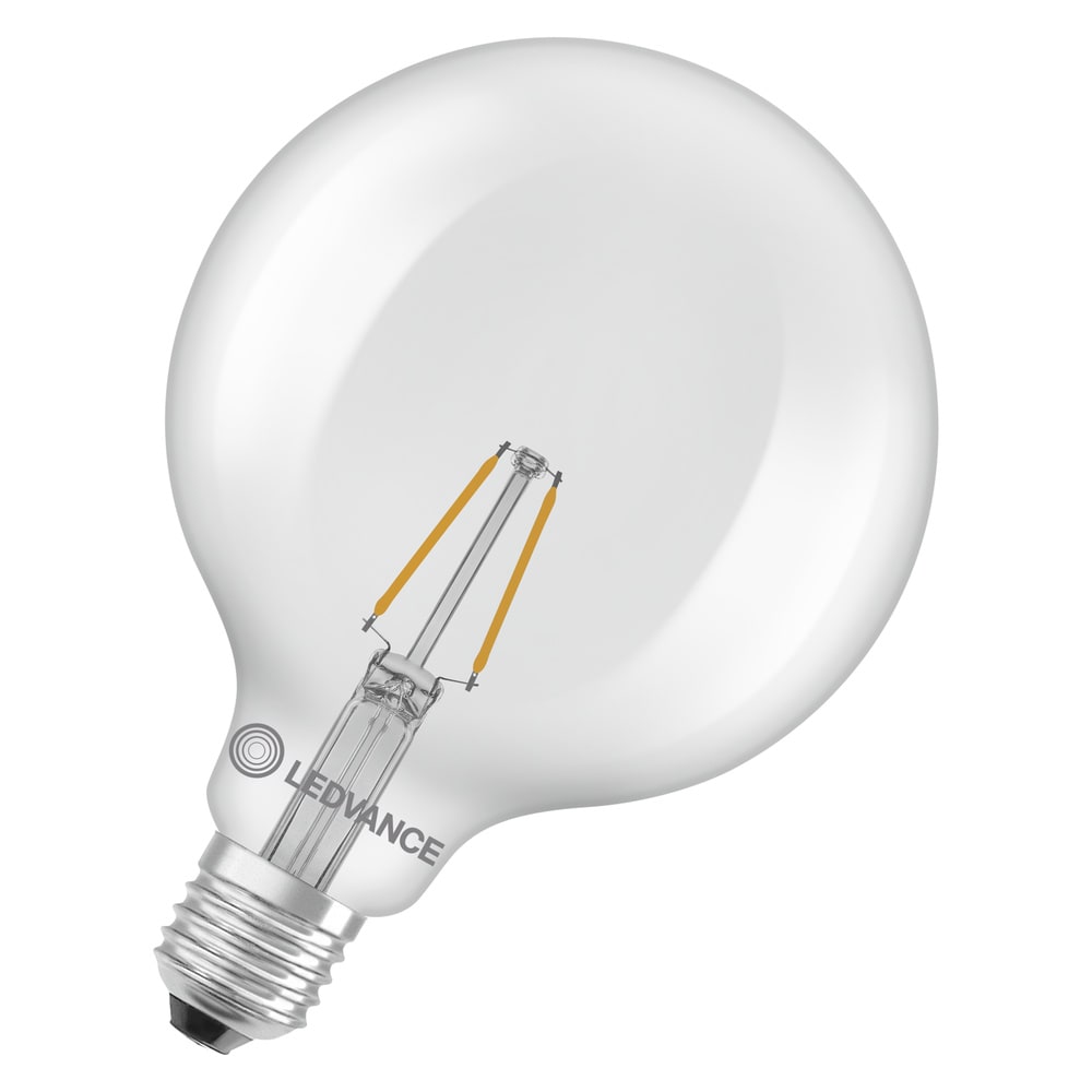 LEDVANCE LDVPCG12525827C2 LED G12525 1.8W 827 FILCL E27 P LEDV