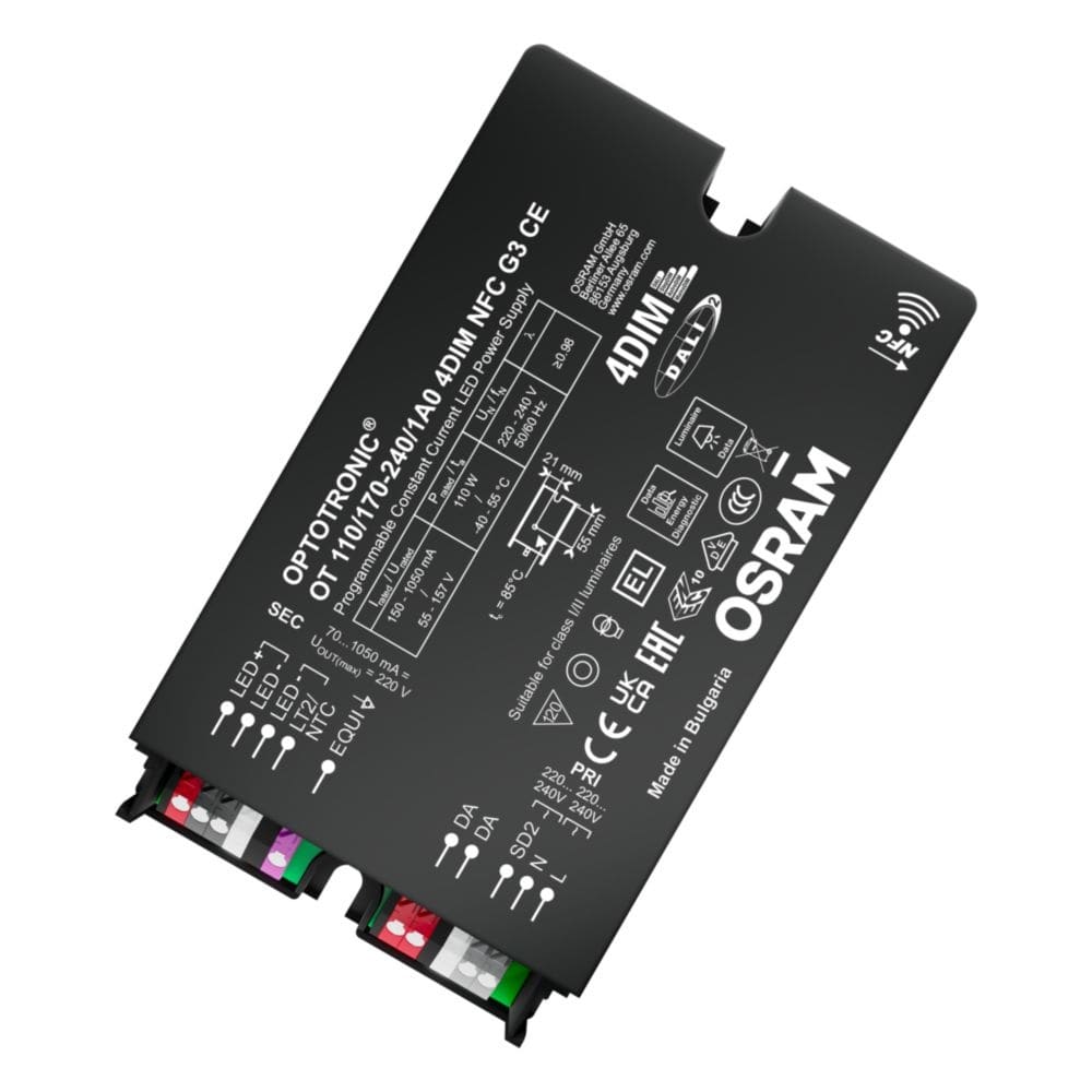 LEDVANCE LDVOT1101A04DIMNFC OT 110/170-240/1A0 4DIM NFCG3CEUNV1OSRAM