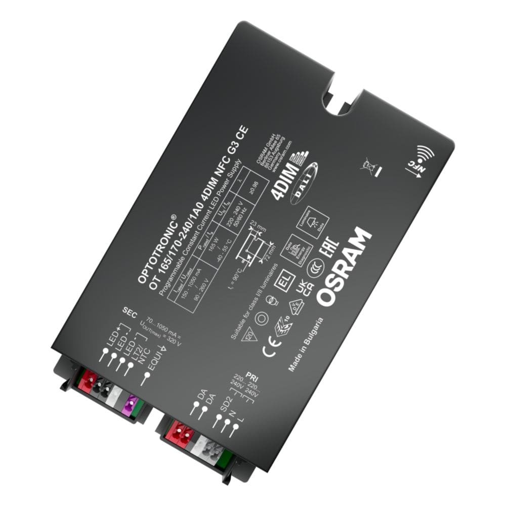 LEDVANCE LDVOT1651A04DIMNFC OT 165/170-240/1A0 4DIM NFCG3CEUNV1OSRAM