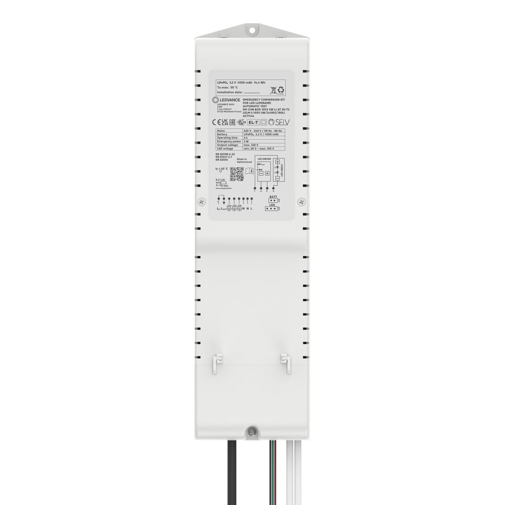 LEDVANCE LDVEMCONVBOXG2 EM CON BOX 105V 3W LI AT 3H TS LEDV