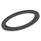 LEDVANCE - LDVDLCMFRING150B DL CMFT EXCH RING D150 BK LEDV