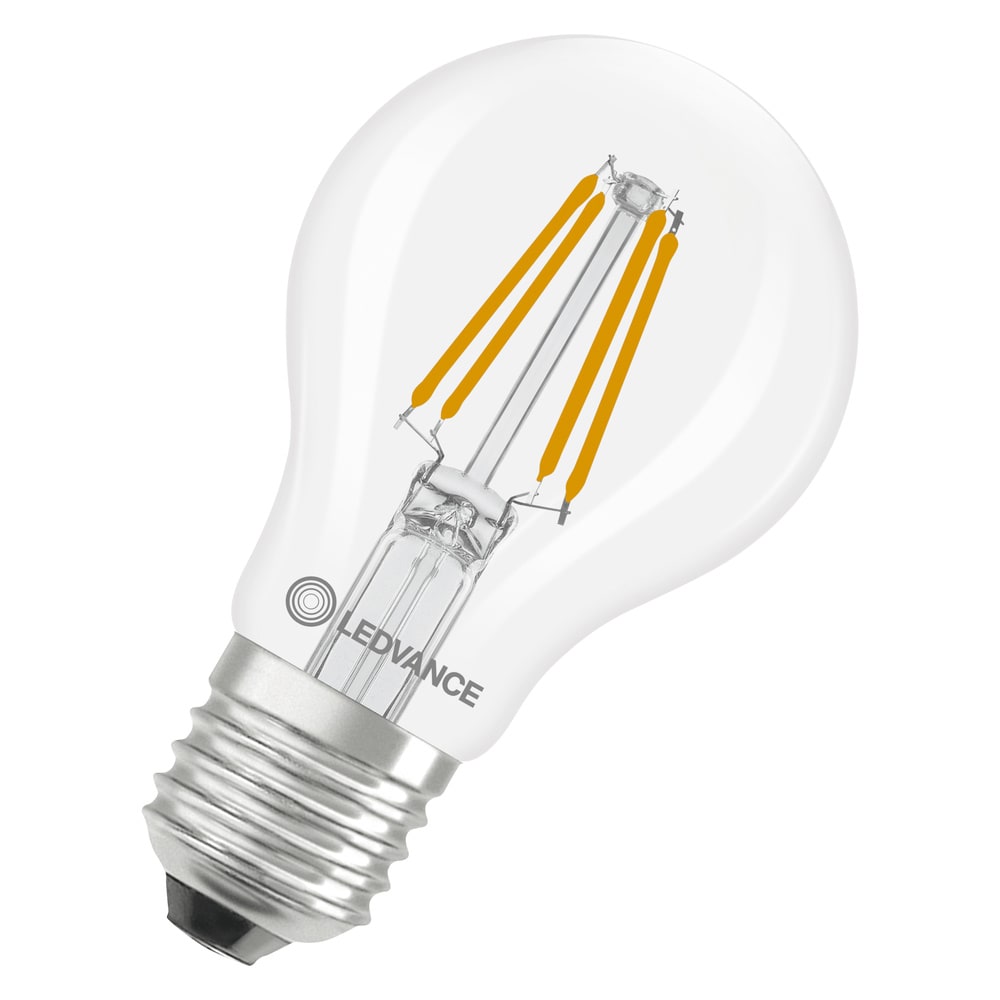 LEDVANCE LDVVCA40830C1 LED CLA40 4W 830 FILCL E27 V LEDV