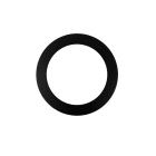 LEDVANCE - LDVDLUNRING200B DL UNIV RING D200 BK LEDV