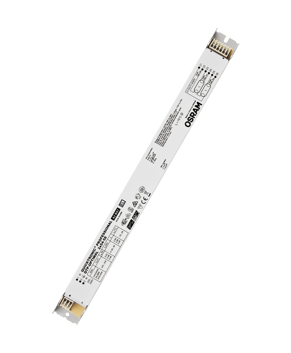 LEDVANCE LDVQTPOPT2X5458 QTP-OPTIMAL 2X54-58/220-240 UNV1 OSRAM
