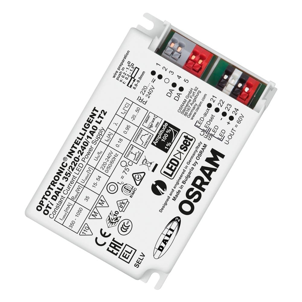 LEDVANCE LDVOTIDALI351A0LTG2 OTI DALI 35/220-240/1A0 LT2 DIMUNV1OSRAM