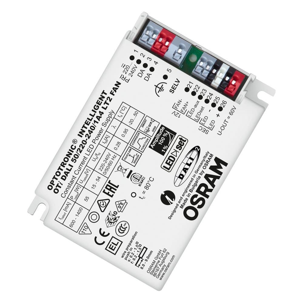 LEDVANCE LDVOTIDAL50A4LT2FG2 OTI DALI50/220-240/1A4LT2FANDIMUNV1OSRAM