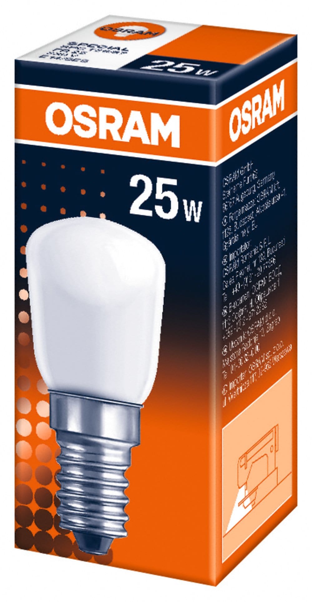 LEDVANCE LDVTU2625FR SPC.T26/57 FR 25W 230V E14 FS1 OSRAM