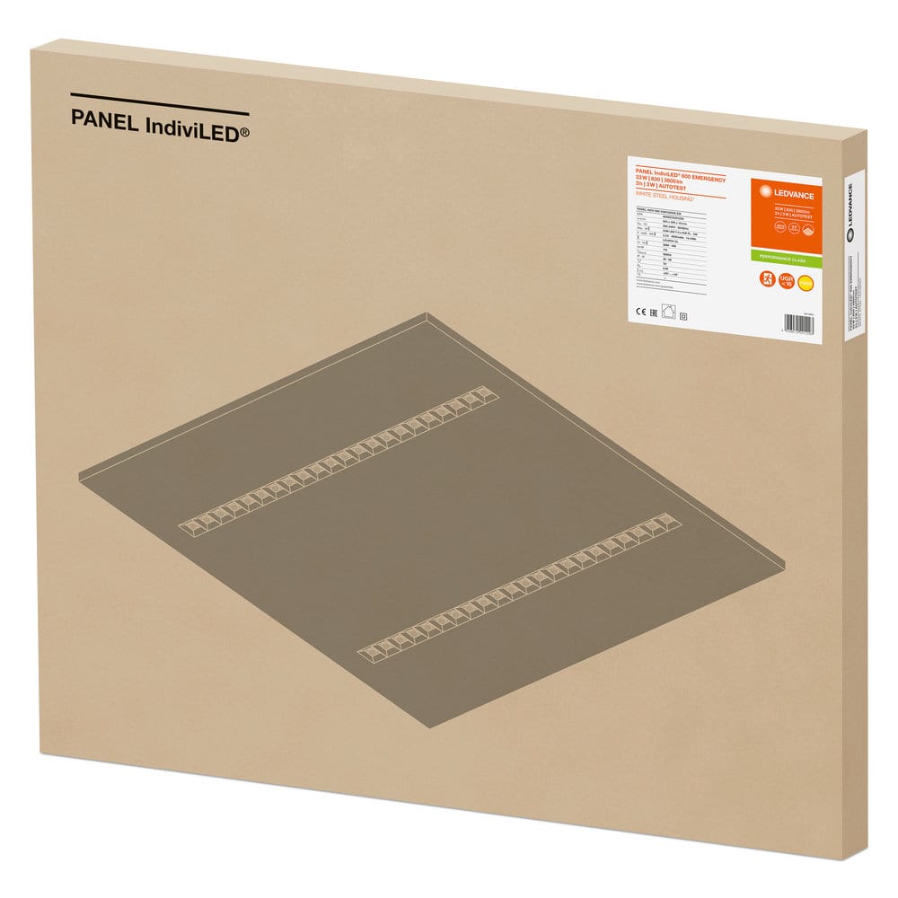 LEDVANCE LDVPNLIND60033830EM PANEL INDV 600 33W/3000K EM LEDV