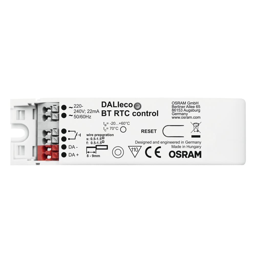 LEDVANCE LDVDALIECOBTRTC DALIECO BT RTC CONTROL FS1 OSRAM