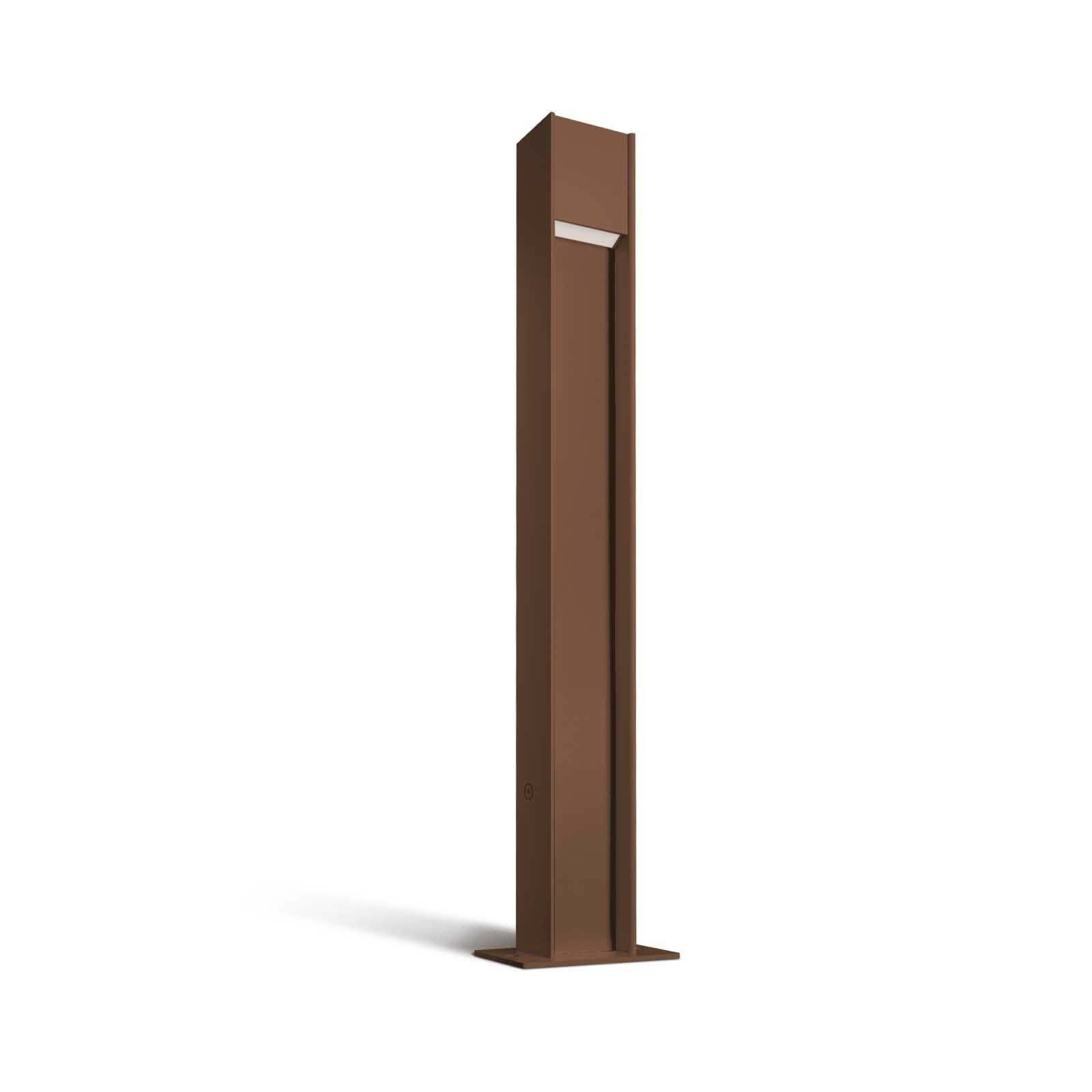 LINEA LIGHT (ILED) - ILD64254W00 APACHE 1 7W H550 ON-OFF CORTEN DRIT
