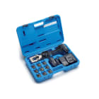 CEMBRE SPA - CEMB500ND UTENSILE OLEODINAMICO A BATTERIA PER LA COMPRESSIONE, DA 60kN, BI-LINEAR, CON TESTA CHIUSA APRIBILE, PER CONNETTORI ELETTRICI FINO A 300 MMQ