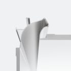 LINEA LIGHT (ILED) - ILD65012 FYLO ALU.1 INC.PAR-SOFF.104X98X1000